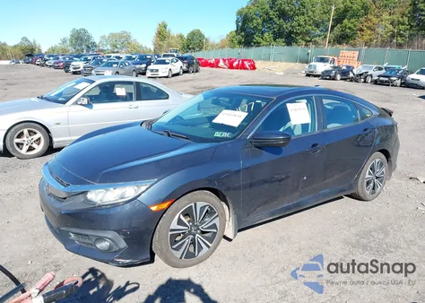 2017 Honda Civic Ex-T z USA, uszkodzony, nr VIN 2HGFC1F34HH646448